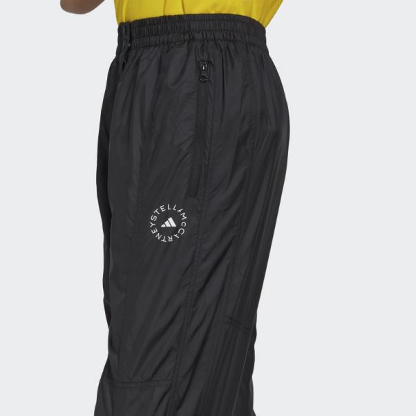 Pantalon D'hiver Tissé Doublé Adidas By Stella Mccartney Noir Mode