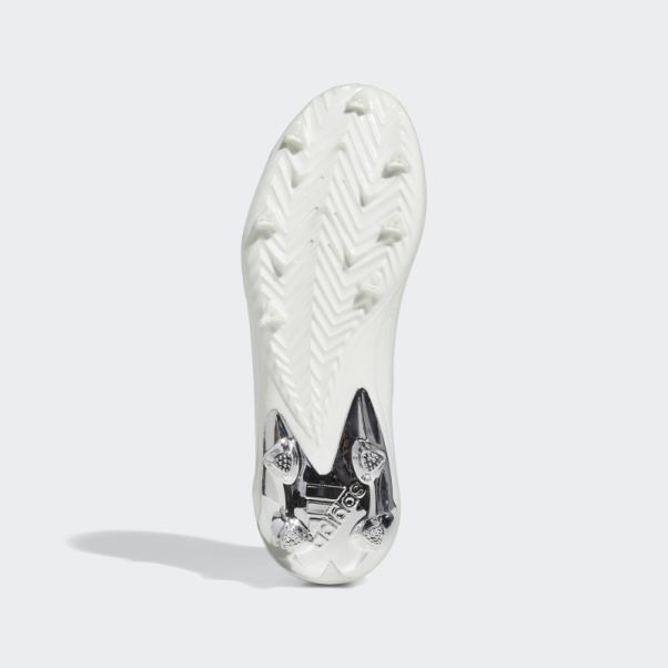 Adidas Adizero Primeknit Crampons Blanc