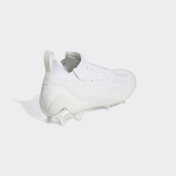 Adidas Adizero Primeknit Crampons Blanc