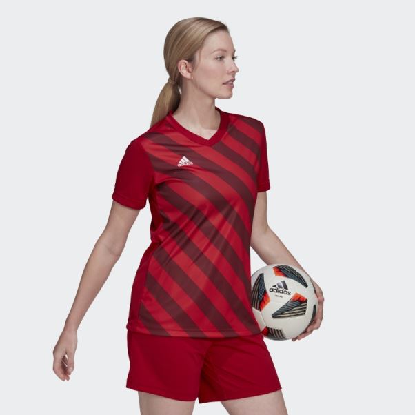 Maillot Graphique Entrada 22 Rouge Adidas