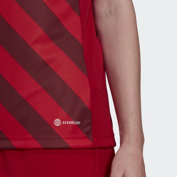 Maillot Graphique Entrada 22 Rouge Adidas