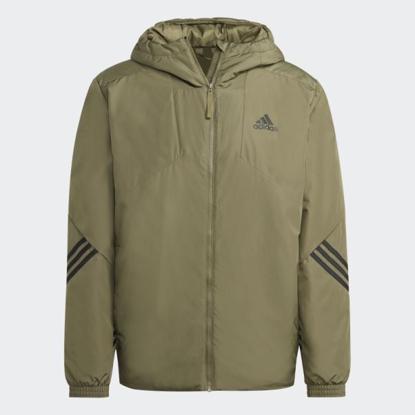 Veste à Capuche Back To Sport Adidas Olive