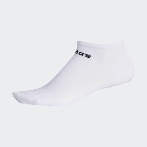 Chaussettes Basiques Invisibles Adidas Blanc