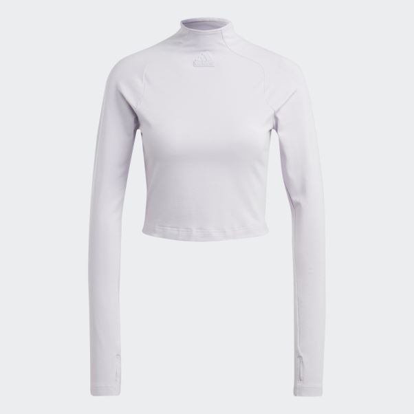 T-shirt à Manches Longues City Escape Adidas Silver Dawn