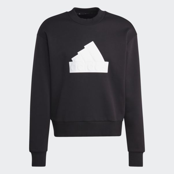 Adidas Future Icons Badge Of Sport Crew Sweat Noir