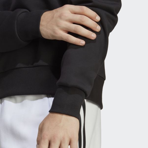 Adidas Future Icons Badge Of Sport Crew Sweat Noir