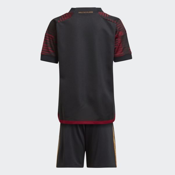 Allemagne 22 Maillot Extérieur Noir Adidas