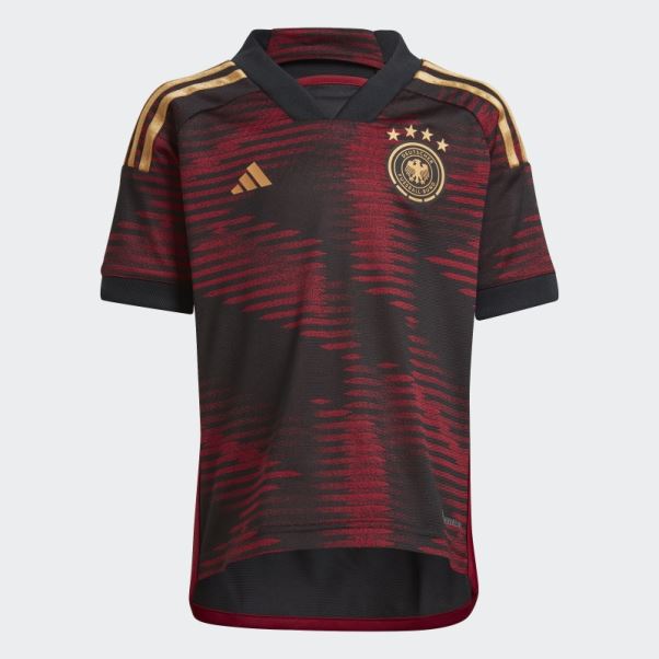 Allemagne 22 Maillot Extérieur Noir Adidas