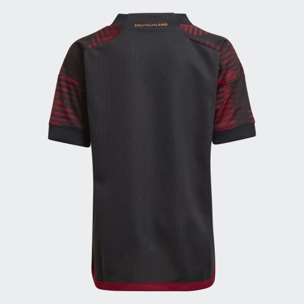 Allemagne 22 Maillot Extérieur Noir Adidas