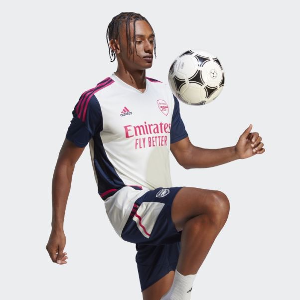 Maillot D'entrainement Adidas Arsenal Condivo 22 Blanc