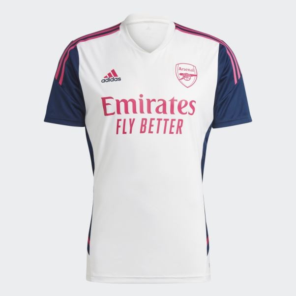 Maillot D'entrainement Adidas Arsenal Condivo 22 Blanc