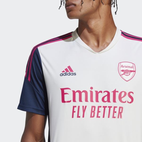 Maillot D'entrainement Arsenal Condivo 22 Blanc Adidas