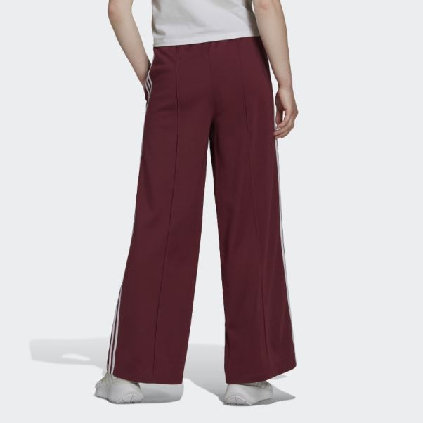 Pantalon De Survêtement Adidas Adicolor Classics Cramoisi