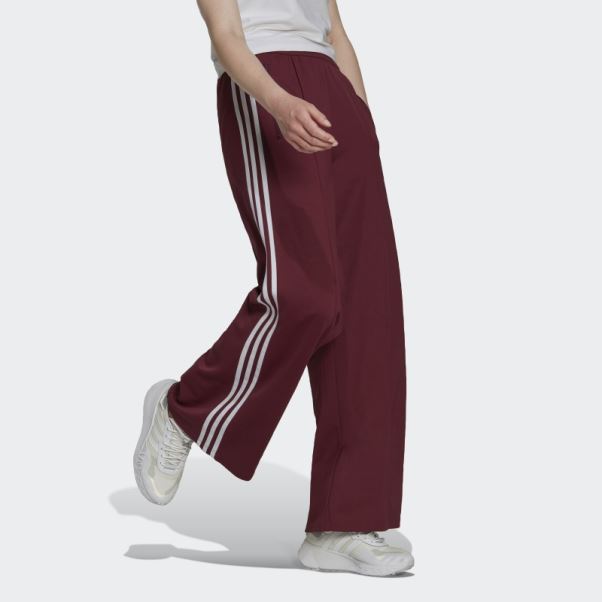 Pantalon De Survêtement Adidas Adicolor Classics Cramoisi