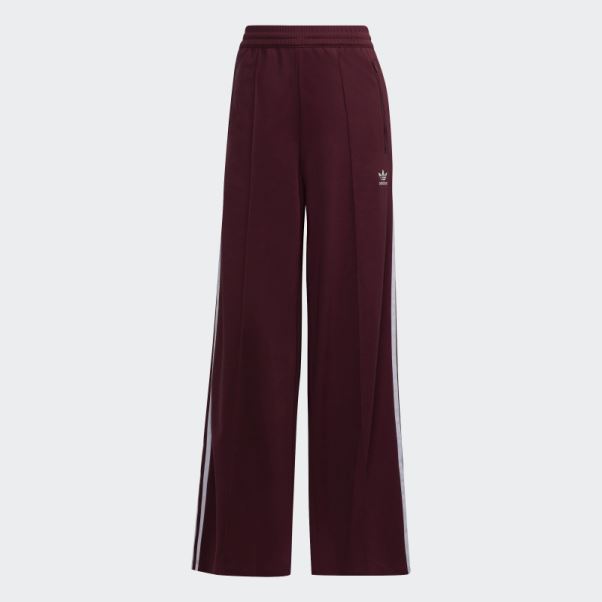 Pantalon De Survêtement Adidas Adicolor Classics Cramoisi