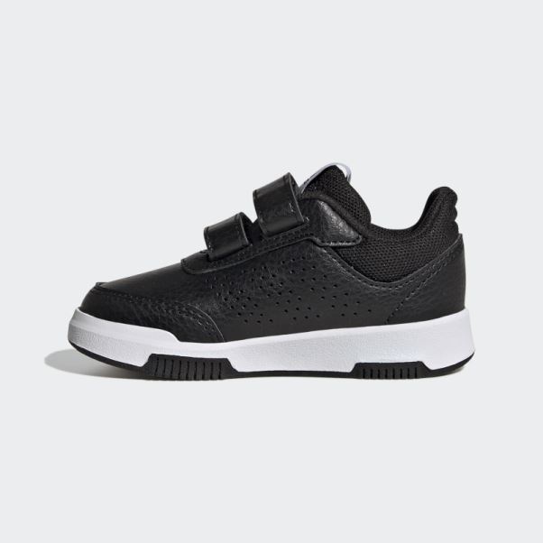 Adidas Tensaur Crochet Et Boucle Chaussures Blanc