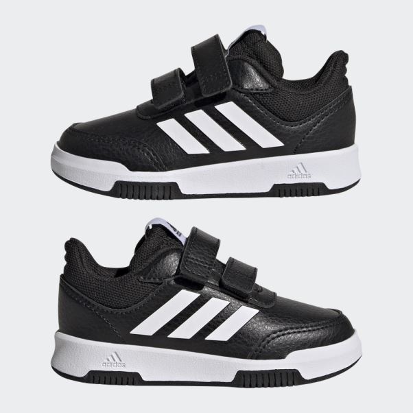 Adidas Tensaur Crochet Et Boucle Chaussures Blanc
