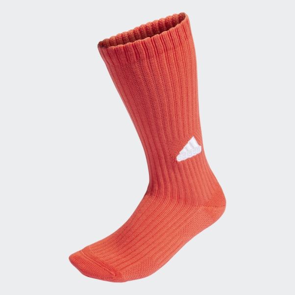 Chaussettes Slouchy Fit Rouge Adidas