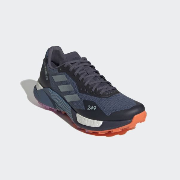 Adidas Acier Terrex Agravic Ultra Trail Chaussures De Course