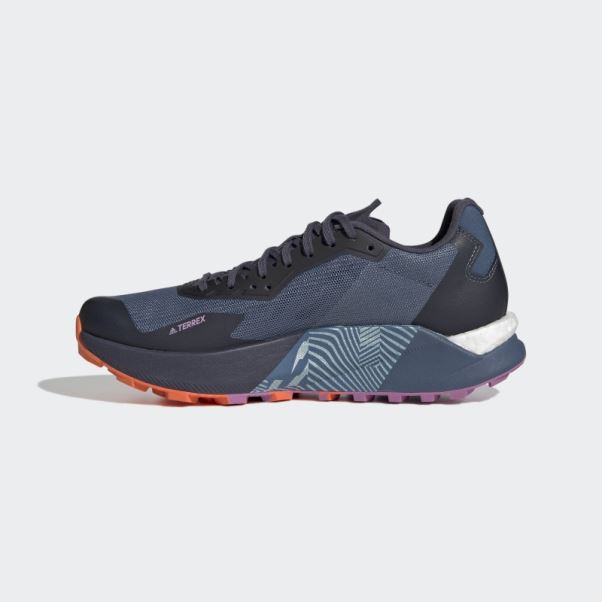 Adidas Acier Terrex Agravic Ultra Trail Chaussures De Course