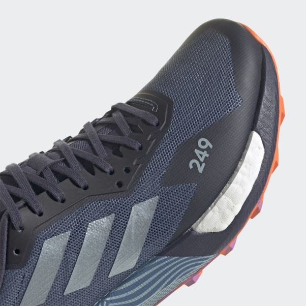 Adidas Acier Terrex Agravic Ultra Trail Chaussures De Course