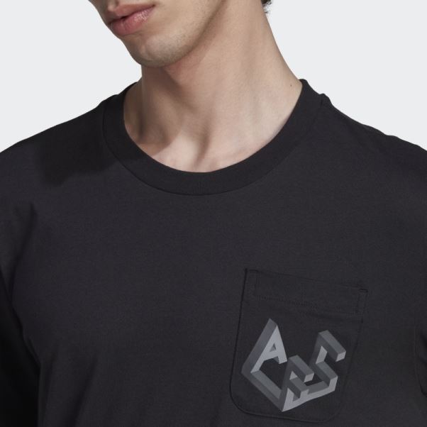 Arsenal T-shirt Graphique Adidas Noir