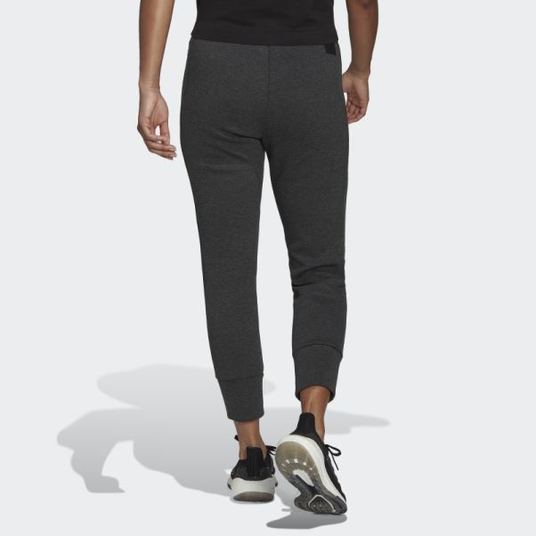 Mission Victory Pantalon Slim Taille Haute Noir Chiné Adidas Fashion
