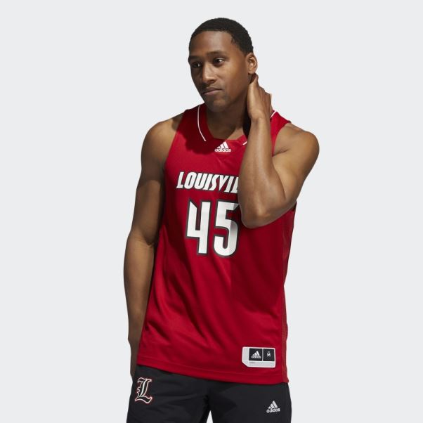 Maillot Donovan Mitchell Cardinaux Swingman Rouge Adidas