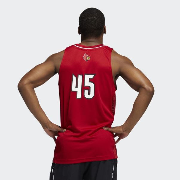 Maillot Donovan Mitchell Cardinaux Swingman Rouge Adidas