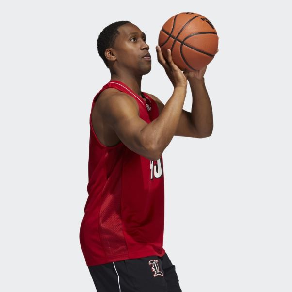 Maillot Donovan Mitchell Cardinaux Swingman Rouge Adidas