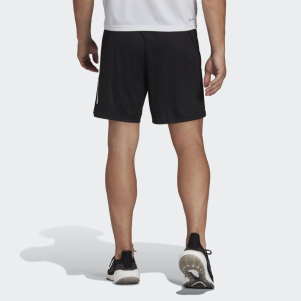 Short D'entraînement à Logo Train Essentials Adidas Noir