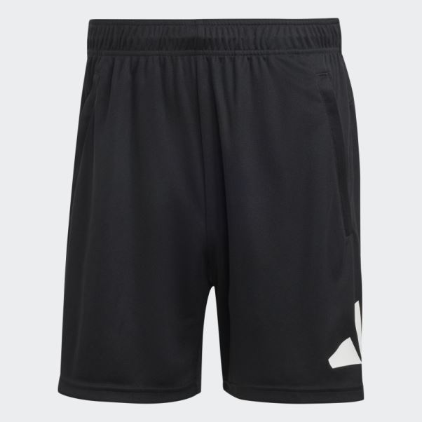 Short D'entraînement à Logo Train Essentials Adidas Noir