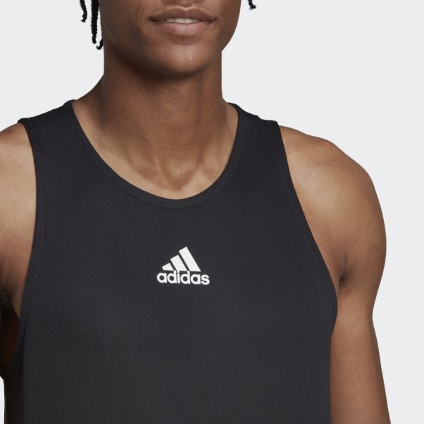 Débardeur D'entraînement Graphique Adidas Aeroready Hiit Noir