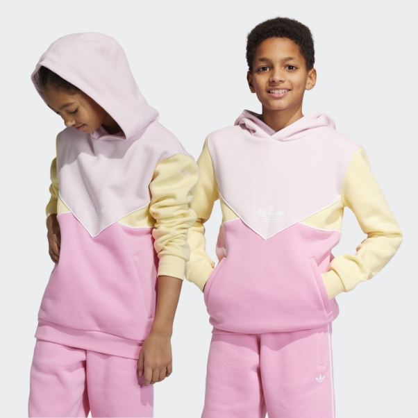 Sweat à Capuche Adidas Adicolor Rose