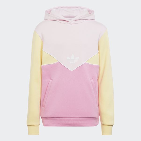 Sweat à Capuche Adidas Adicolor Rose