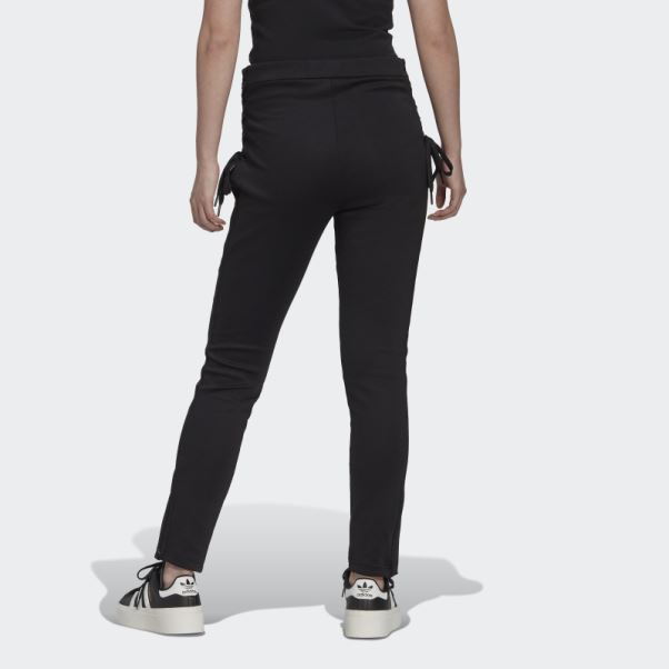 Pantalon Slim à Lacets Toujours Original Adidas Noir