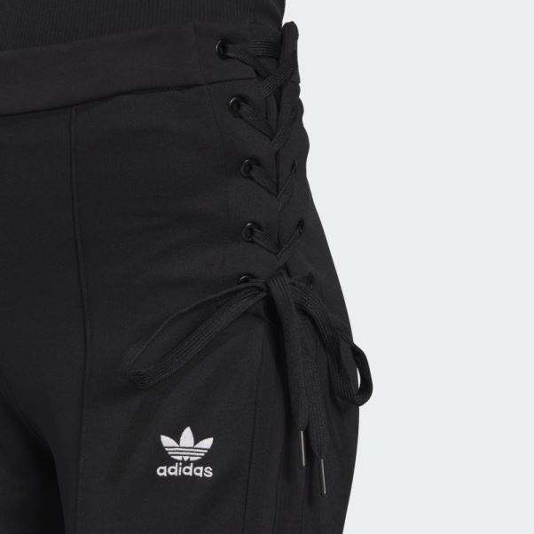 Pantalon Slim à Lacets Toujours Original Adidas Noir