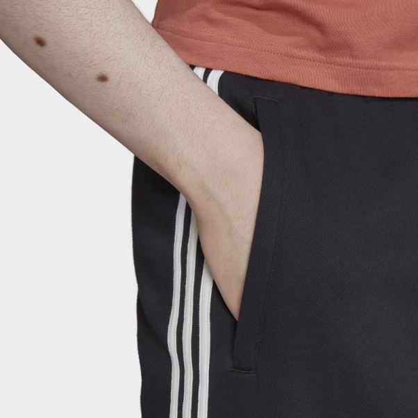 Pantalon Slim Cargo Adicolor 3 Bandes Noir Adidas