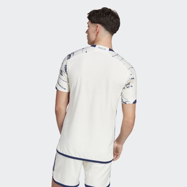 Maillot Extérieur Italie 2023 Authentique Adidas Blanc