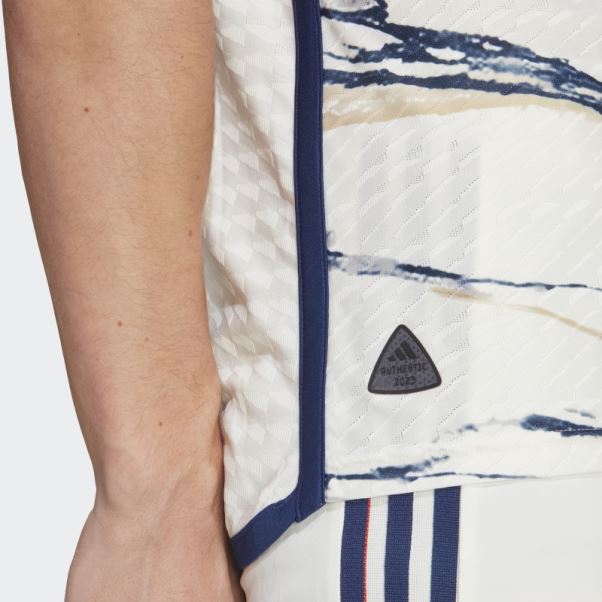Maillot Extérieur Italie 2023 Authentique Adidas Blanc