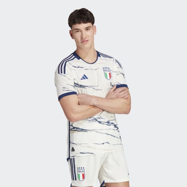 Maillot Italy 23 Away Authentique Blanc Adidas