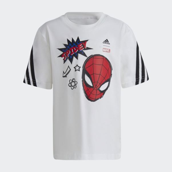 T-shirt Adidas X Marvel Spider-man Blanc Fashion