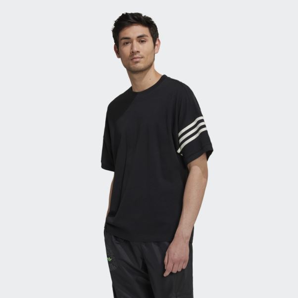 Tee Shirt Adicolor Neuclassics Adidas Noir