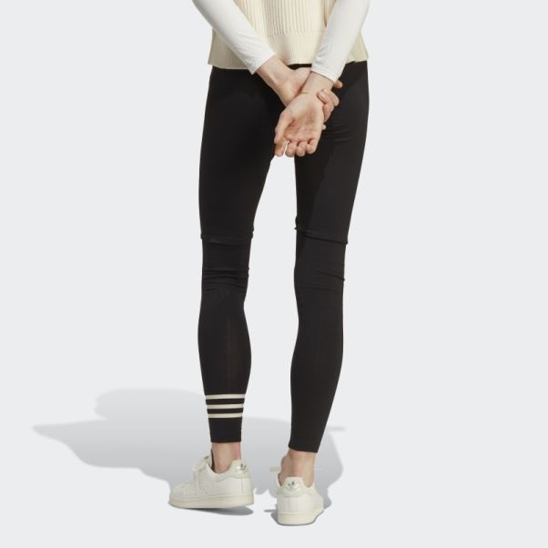 Adidas Adicolor Neuclassics Leggings Pleine Longueur (grande Taille) Noir