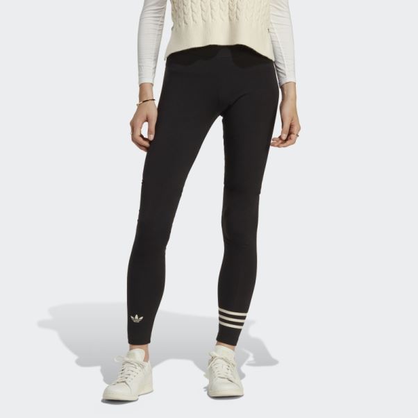 Legging Adidas Adicolor Neuclassics Noir (grande Taille)