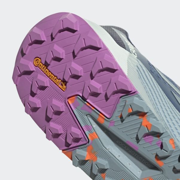 Adidas Terrex Agravic Flow 2 Chaussures De Course Sur Sentier Gris