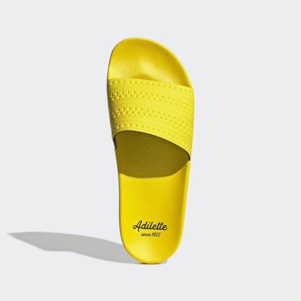 Adidas Adilette Slides Jaune/noir