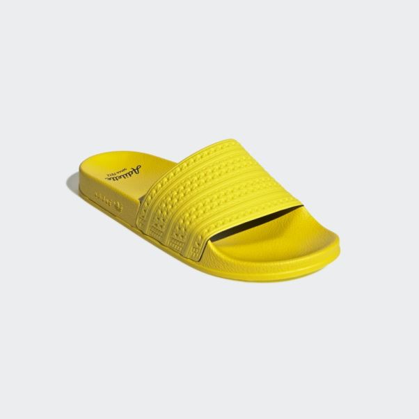 Adidas Adilette Slides Jaune/noir