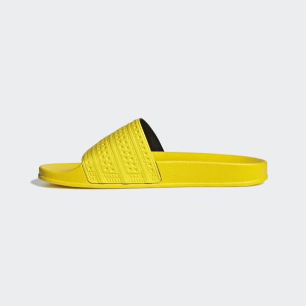 Adidas Adilette Slides Jaune/noir