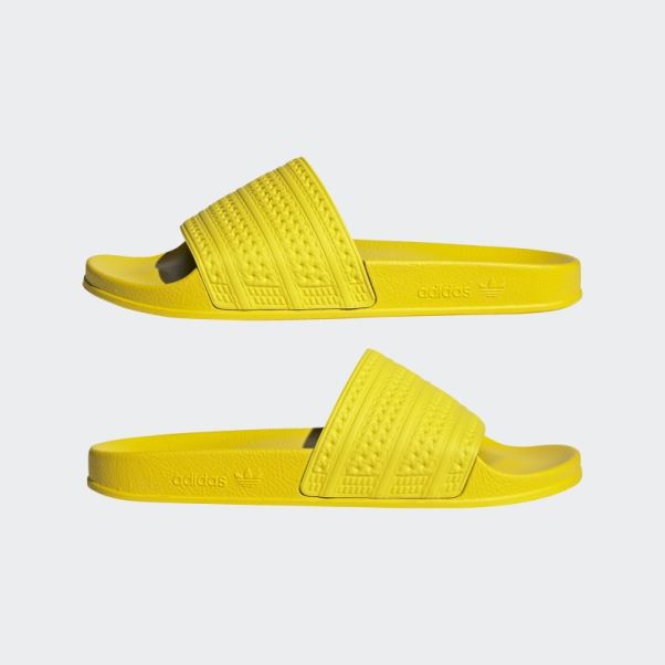 Adidas Adilette Slides Jaune/noir